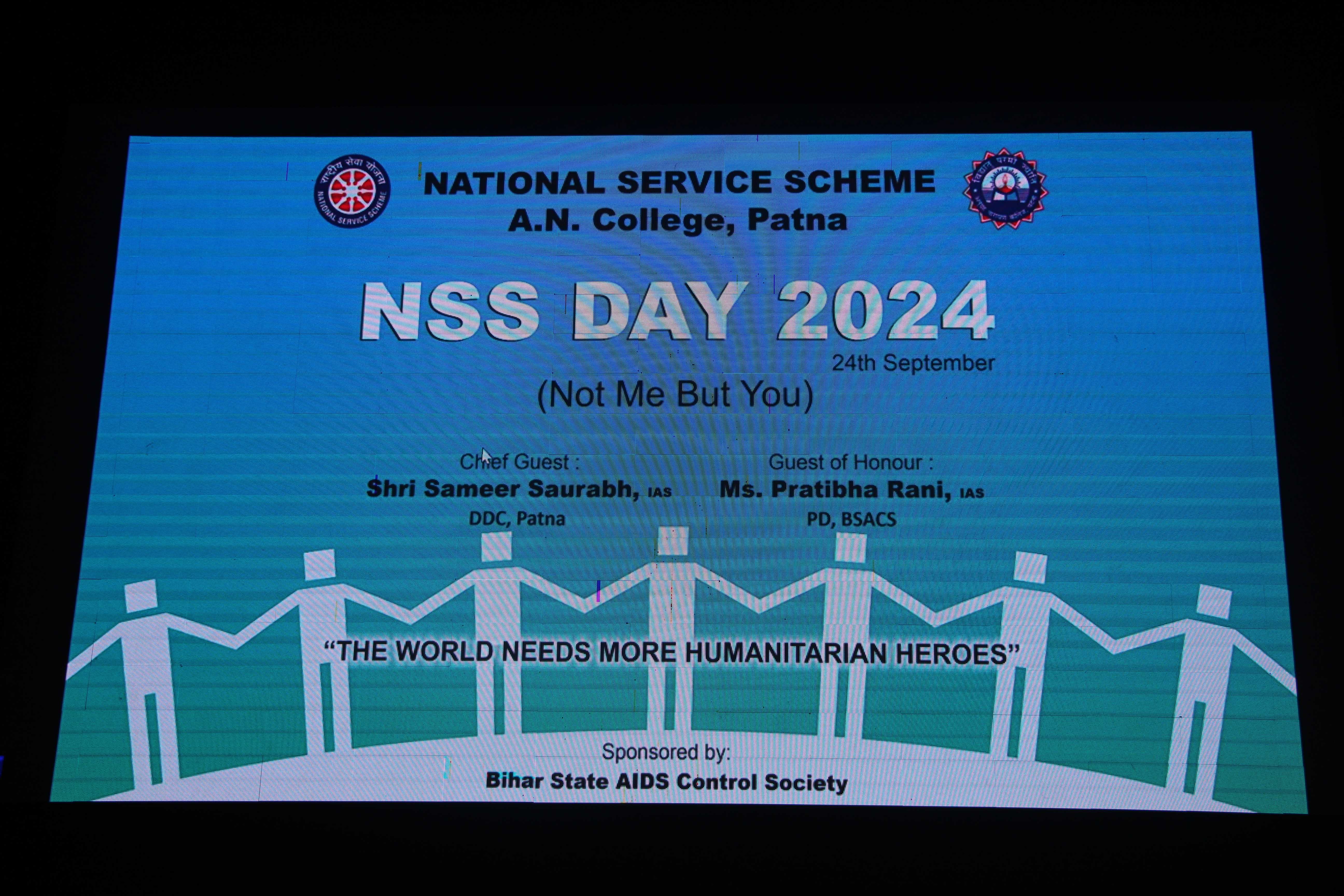 N.S.S, A N COLLGE, Patna